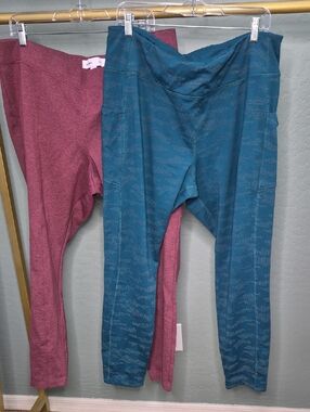 2 Pairs Of XXL Women's Leggings